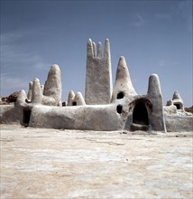 The cemetery of Melita, one of the five Mzab valley cities