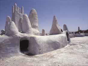 The cemetery of Melita, one of the five Mzab valley cities