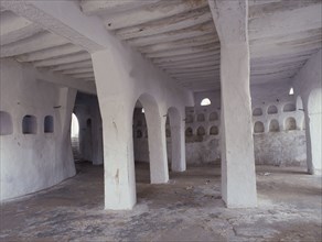House interior in one of the five cities of the Mzab valley