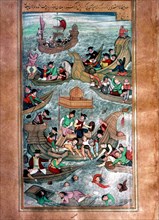 European naval mercenaries, probably Portuguese, in India