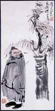 Painting by Li K'e jan: 'Chung Kuei,the Exorcists' (hanging scroll)