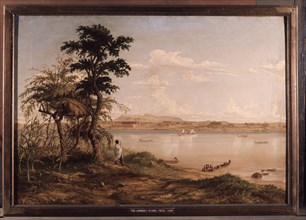 The Zambezi River, Tete' by Thomas Baines (27/11/1820   8/5/1875), an English artist and explorer of British colonial southern Africa and Australia