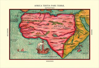 Africa Tertia Pars Terrae 1580
