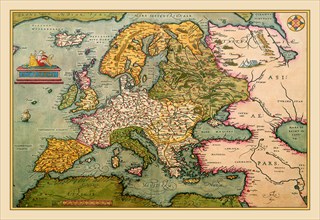 Map of Europe 1602