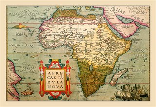 Map of Africa 1602