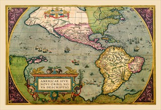 Map of The Americas 1602