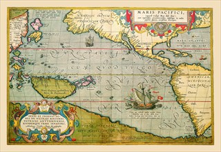 Map of the Pacific Ocean 1602