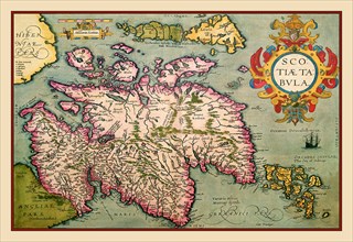 Map of Scotland 1602