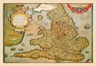 Map of England 1602