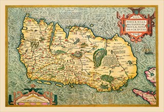 Map of Ireland 1602