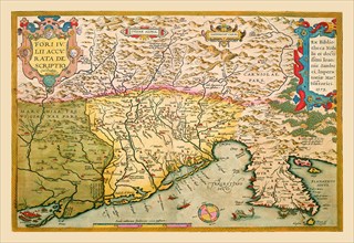 Map of Southern Europe 1602