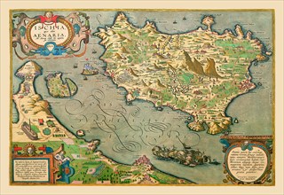 Map of a Mediterranean Island 1602
