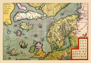 Map of North Sea 1602