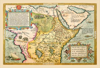 Map of Northeastern Africa 1602