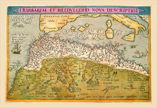 Map of Northern Africa 1602
