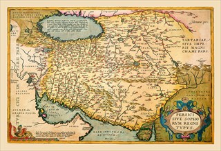 Map of The Middle East 1602