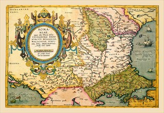 Map of the Balkans 1602