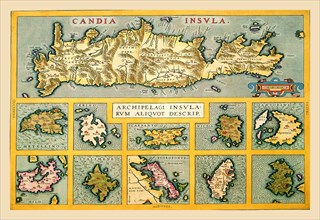 Maps of Mediterranean Islands 1602