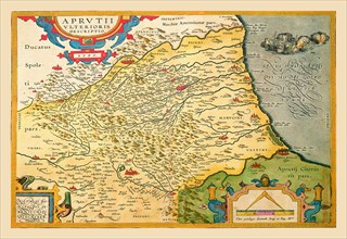 Map of Northeastern Italy 1602