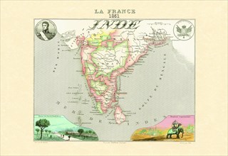 Inde Francaise 1850