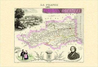 Pyrenees Orientales 1850