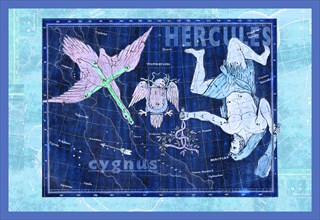 Cygnus, Vultur and Hercules #2 1824