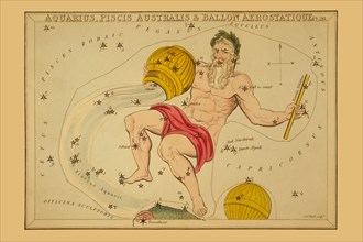 Aquarius, Piscis Australis & Ballon Aerostatique 1825