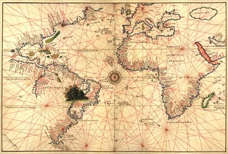 Portolan World Map 1620