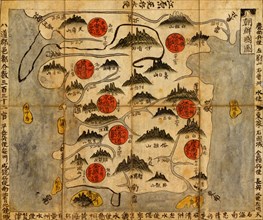 Ancient Map of Korea
