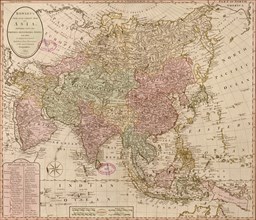 Map of Asia 1791