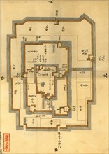 Japanese Castle Plan 1607