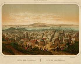 Vue de San Francisco; Sea Ports of America 1860 1860