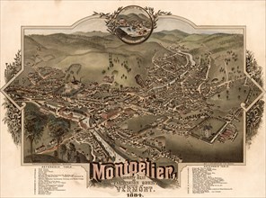 Montpelier, Vermont 1884 1884