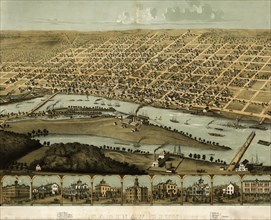 Saginaw City, Michigan 1867 1867