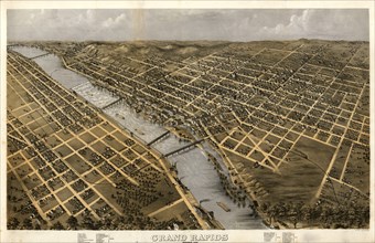 Grand Rapids, Michigan 1868 1868