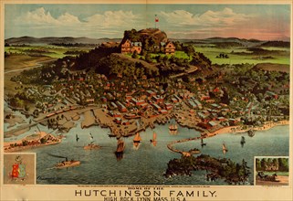 Home of the Hutchinson Family in Lynn, Massachusetts 1881 1881