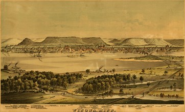 Winona, Minnesota 1874 1874