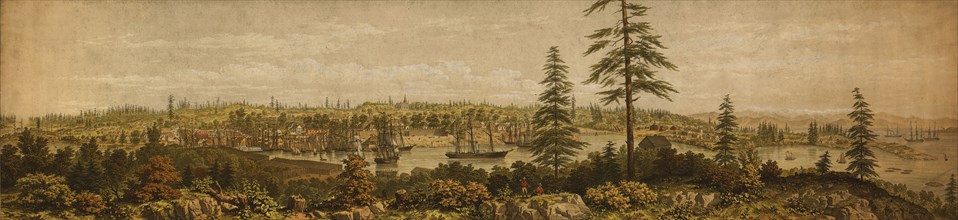 View of Victoria, Vancouver Island. 1860 1860