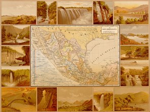 Waterfalls & Dams in Mexico 1885