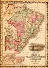 Brazil & Argentina - 1862