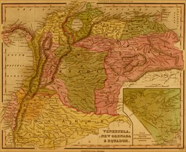 Venezuela, New Granada & Equador - 1844 1844