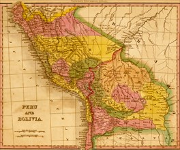 Peru & Bolivia - 1844 1844