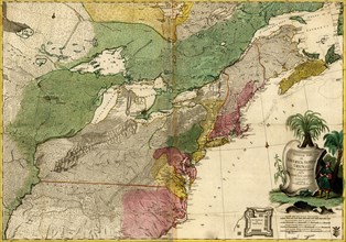 Theatre of War in North America - 1755 1755