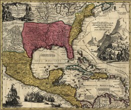 Dominions of  New Spain in North America - 1759 1759
