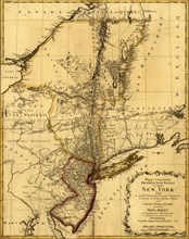 New York & New Jersey during the Revolution - 1778
