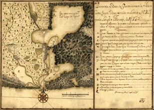 Plan of Guantanamo Bay, Cuba - 1751 1751