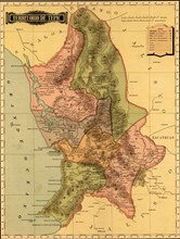 Terrirotrio de tepic - 1844 1884