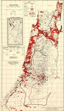 Palestine - 1949 -Villages & Settlements 1949