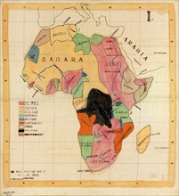 African Countries - 1908