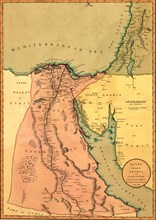 Egypt, with part of Arabia and Palestine. 1803